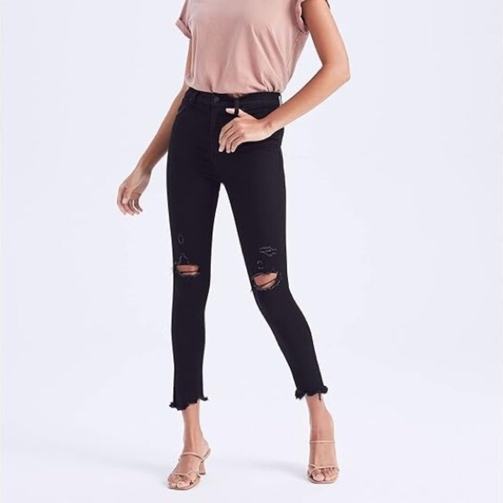 Abercrombie High Rise Super Skinny Ankle